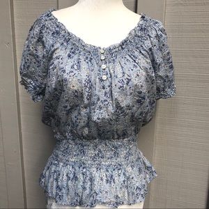 Ralph Lauren Boho Peasant Top